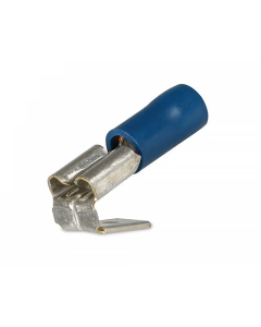 Hella 8211 Push-On 2-Way Male/ Female Terminals - Blue (Blister Pack 12)