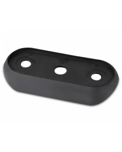 Hella 8HG958000011 Surface Mount Strip Lamp Mounting Bracket 45° - White