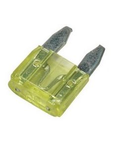 Hella MIning 9.HM4986 Blade Fuse - 20A, Yellow (Pack of 30) 