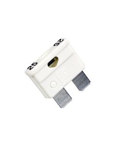 Hella 8776 25A White ATC Blade Fuses (Pack of 10)