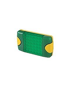 Hella Mining HM95903780 DuraLed M-Series High Intensity Warning Beacon - Narrow Beam Bare Wire, Green