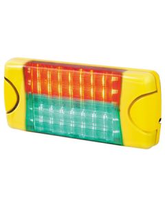 Hella Mining HM95905030 DuraLED MSIP Signal Lamps - Red/Green