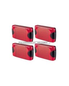 Hella 2330BULK DuraLed Red Stop / Rear Position Lamp Pack of 4
