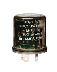 Hella 3027 High Capacity Flasher Unit - 3 Pin, 12V DC