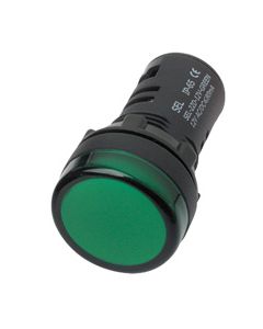 Hella LED Pilot Lamp - Green, 12V AC/DC (2717)
