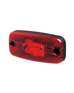 Hella LED Rear Position Lamp - Red, 12V DC (2305)