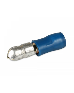 Hella 8221 Male Bullet Connectors - Blue (Blister Pack of 14)