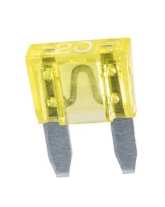 Hella 8775MINI 20A Yellow Mini Blade Fuses (Pack of 10)