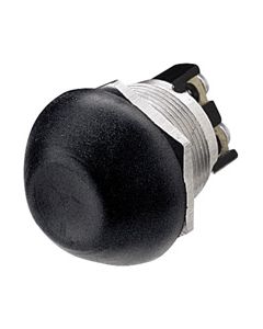 Hella Off-(On) Starter Push Button Switch - Spring Return, Black (4503)