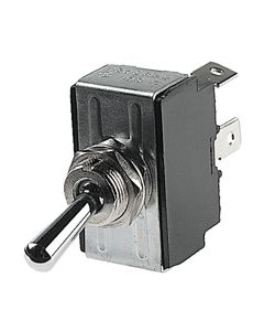 Hella 4302 On-Off-On Toggle Switch - Chrome Plated