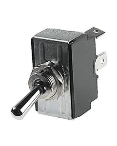 Hella 4461 Toggle Switch (On)-Off-(On) Momentary - Metal Shaft