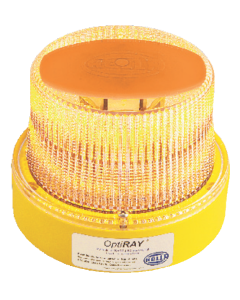 Hella Mining HM360AMAG OptiRAY LED Warning Beacon - Magnetic Mount, Amber