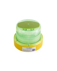 Hella Mining HM360GMAG OptiRAY LED Warning Beacon - Magnetic Mount, Green