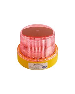 Hella Mining HM360RMAG OptiRAY LED Warning Beacon - Magnetic Mount, Red
