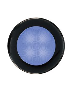 Hella Round LED Courtesy Lamp - Blue, 12V DC (98050221)