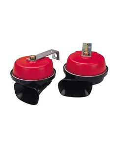 Hella Scroll Horn - Twin Tone, 12V DC (Set of 2) (6004) 