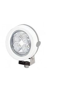 Hella 1GM996136121 Gen 3 LED Mega Beam Deck Floodlight with White Housing