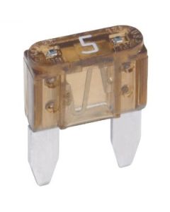 Hella MIning 9.HM4974 Mini Blade Fuse - 5A, Tan (Pack of 30)