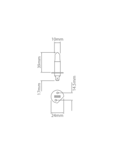 Ionnic 84155 Globe Halogen 24V 70W H1 Long Life