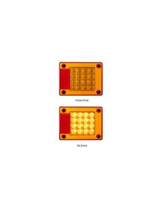 LED Autolamps 460AMB Single Rear Indicator Lamp (Poly Bag)