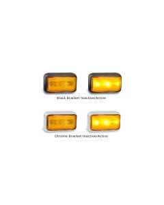 LED Autolamps 58AM Side Direction Indicator Lamp (Blister Single)