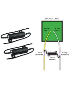 LED Autolamps LR12/2 Load Resistor - 12V,  6 Ohms (Twin Blister)