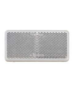 Narva 84050BL Clear Retro Reflector 94 x 44mm with Self Adhesive (Blister Pack of 2)