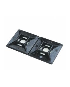 Quikcrimp QAMB19B 19mm x 19mm Cable Tie Adhesive Mounting Base (100)