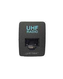 Lightforce CBRJ45N2C RJ45 Passthrough to suit Nissan 23mm x 30mm - Cyan