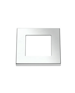 Hella 98058501 Square Courtesy Chrome Plated Plastic Rim