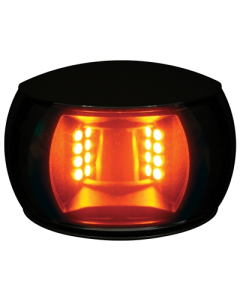 Hella 2LT980520601 2 NM NaviLED Towing Navigation Lamp Black Shroud - Amber Lens (120mm Cable)