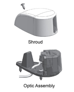Hella 2LT980620801 2NM NaviLED Deck Mount Port and Starboard Pair (Black Shroud - Coloured Lens)