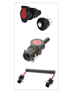 Hella 7P/24V Heavy Duty Socket EBS/ABS