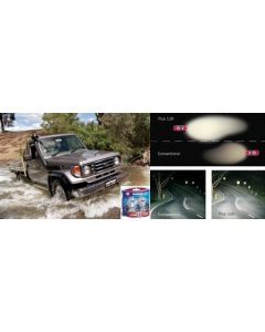 Toyota Landcruiser 70 Series Headlight Bulb Upgrade Kit