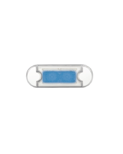 Hella 98085540 DuraLED Flush Mount Courtesy Lamp - Low Profile (Blue Light)