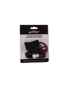 Lightforce CBUSBTY2DC USB Passthrough and Charger to suit Toyota/Holden