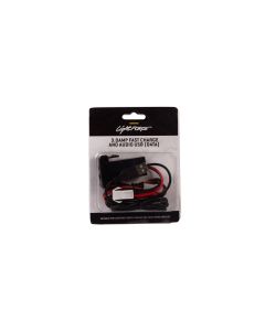 Lightforce CBUSBTYDC USB Passthrough and Charger to suit Toyota