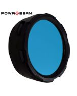 Powa Beam F63-B Blue Torch Filters 63mm - Powa Beam Meteor S1
