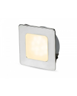 Hella 2JA958340521 EuroLED 95 Gen 2 Square Down Light  Recess Mount with Spring Clip - Warm White