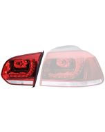 Hella 2TZ010409151 LED Combination Rear Tail Light - 12V (Left)