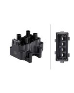 Hella 5DA193175421 Ignition Coil - 12V