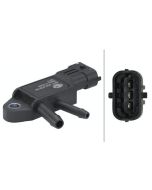 Hella 6PP009409061 Exhaust Pressure Sensor