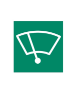 Hella 9XT713630101 Symbol Card - Green with "Light" Symbol