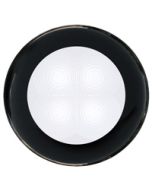 Hella Round LED Courtesy Lamp - White, Hi-Intensity, 12V DC (98050051)