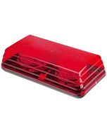 Ionnic 6J1.AA50.M LED Blaze Magnetic Lightbar - Red Lens (4 Module)
