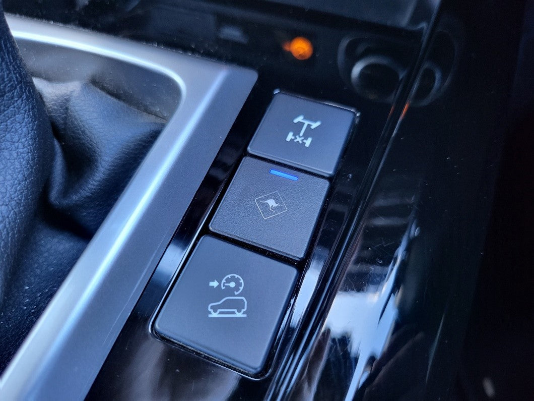 Lightforce DC4 Switch fitted in Mazda BT-50